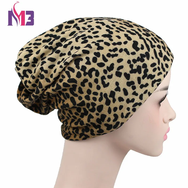 Зимняя женская облегающая шапочка вязаная полиэфирная повязка на шею