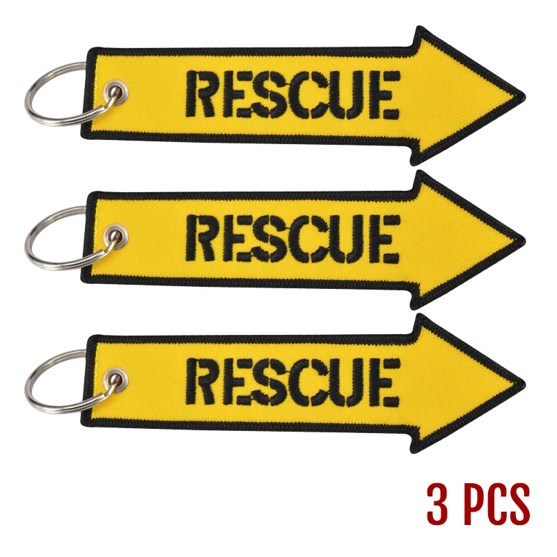 3PCS/Lot Remove Before Flight Key Chain for Cars Luggage Tag Keychain Motorcycles Rescue Embroidery Fob OEM Keyring | Автомобили и
