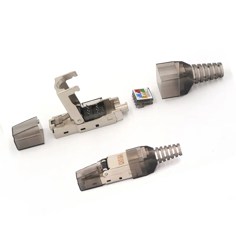Коннектор RJ45 CAT6A 2 шт. дропшиппинг оптовая продажа стандартное полевое