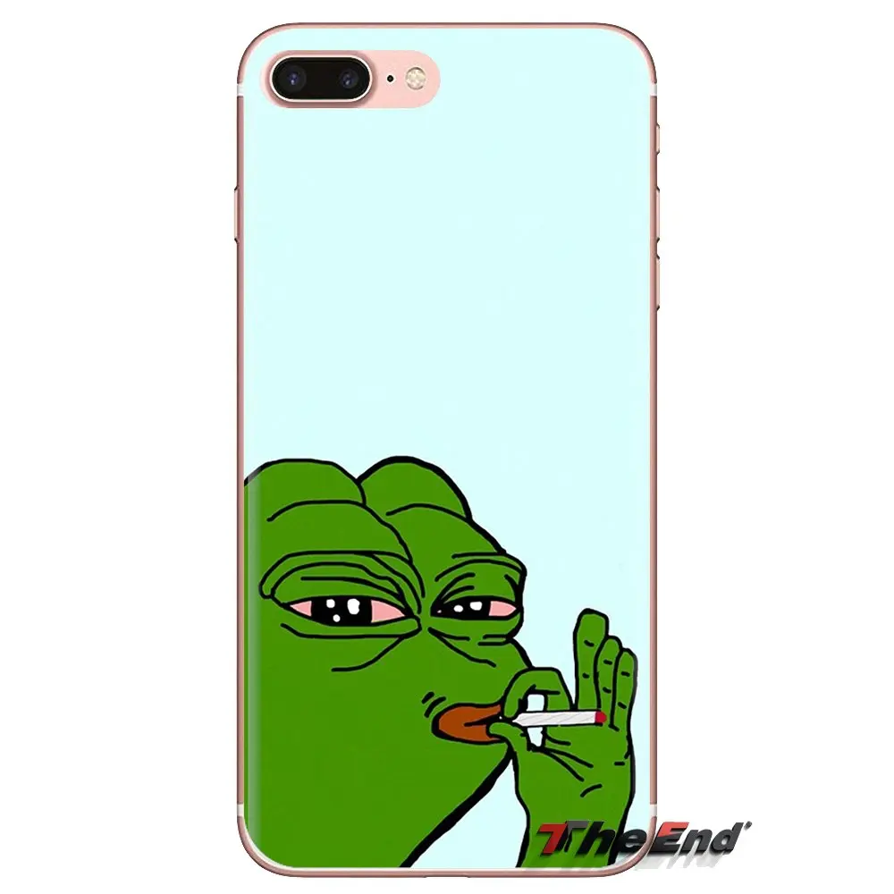 Для Oneplus 3T 5T 6T Nokia 2 3 5 6 8 9 230 3310 1 7 Plus 2017 2018 прозрачный ТПУ Корпус милый лягушка Meme