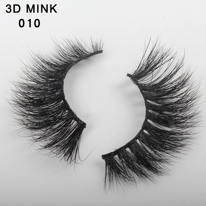 Ресницы из меха норки 3D предварительно сделанные накладные ресницы плотные натуральные длинные очаровательные наращивания ресниц#009-#016