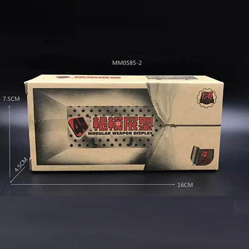 MM0585 2 1/6 Масштаб фигурку приложение ABS модульный пистолет Модель Настенный