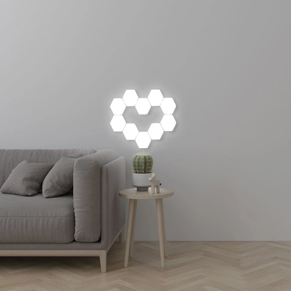DIY Quantum Light сенсорная Ночная лампа модульная шестиугольная светодиодная