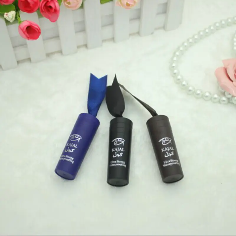 YANQINA Smoky Eyes подводка для глаз kajal твердый толстый черный жирный карандаш для глаз гелевый карандаш для макияжа