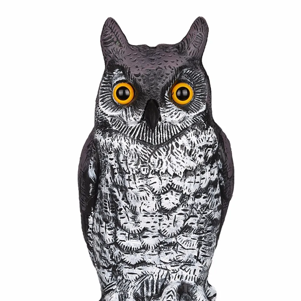 1 шт. искусственная Сова приманка садовый Двор колючий Садок пугало сорняк