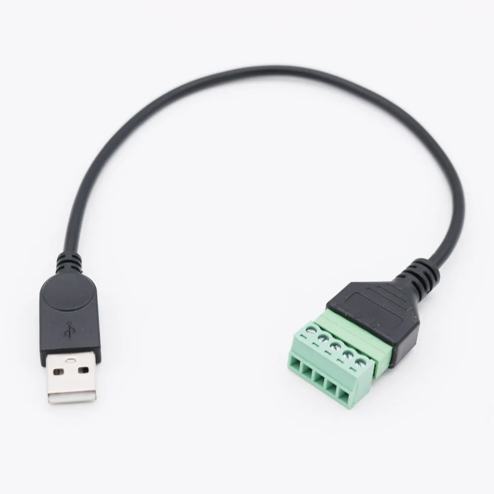 1 шт. разъем USB 2 0 типа А папа на 5 контактов 30 см/1 фут|Кабели передачи данных| |
