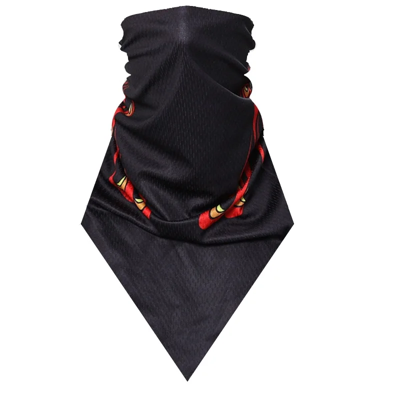 Треугольный ледяной Шелковый волшебный платок шарф для пешего туризма мужские