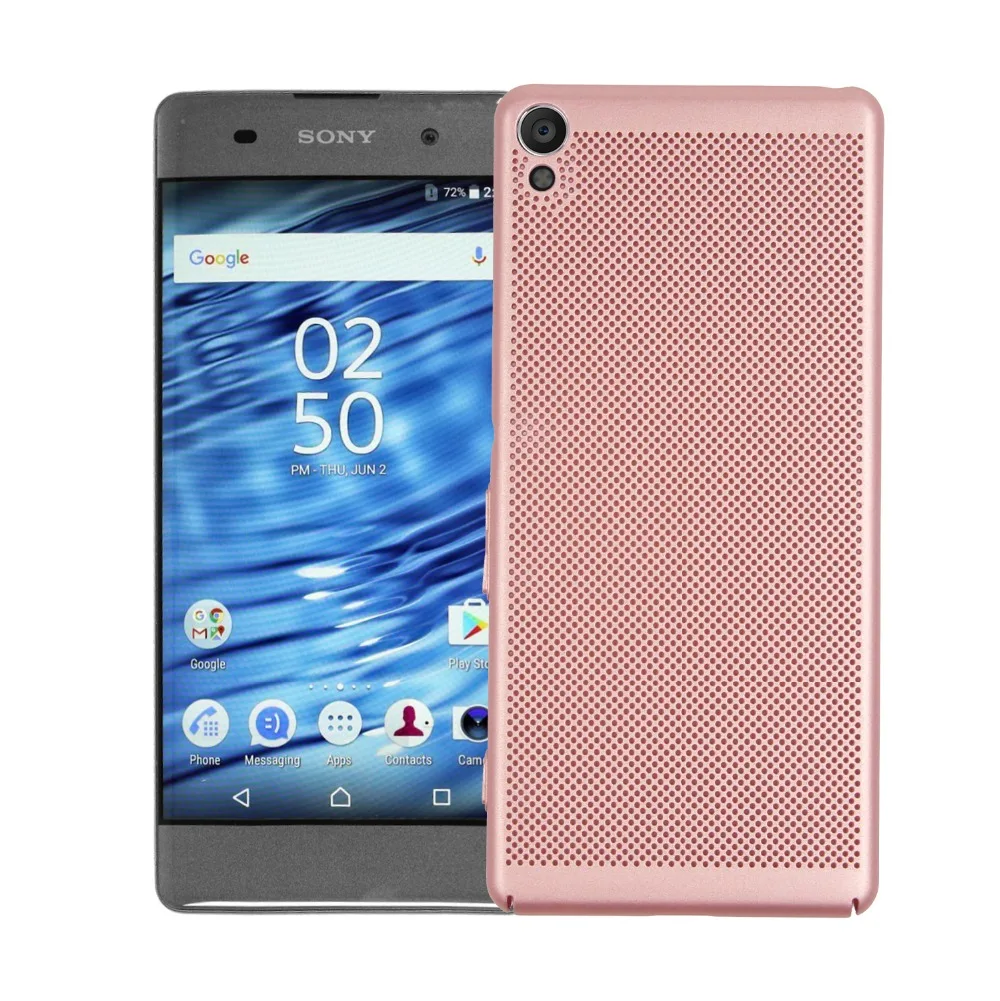 Чехол для Sony Xperia XA XZ XA1 C6 TPU Жесткий задней панели теплоотвод дышащий ультра тонкий