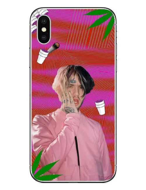 Чехлы для телефонов плач птица iPhone X 10 Lil Peep Bo открытый Жесткий ПК чехол 8 Plus 7 7Plus 6 XR