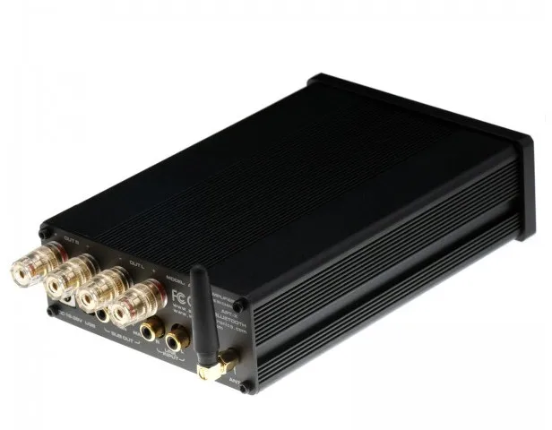 A2100 TDA7498 2x100 ватт 6 Ом класса D аудио усилитель проводник w Bluetooth и ИК пульт дистанционного управления