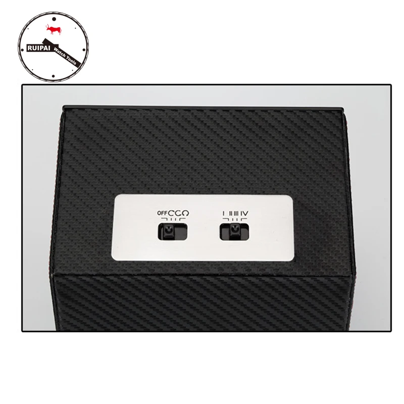 Высококачественный кожаный Автоматический держатель для часов на 2 сиденья в