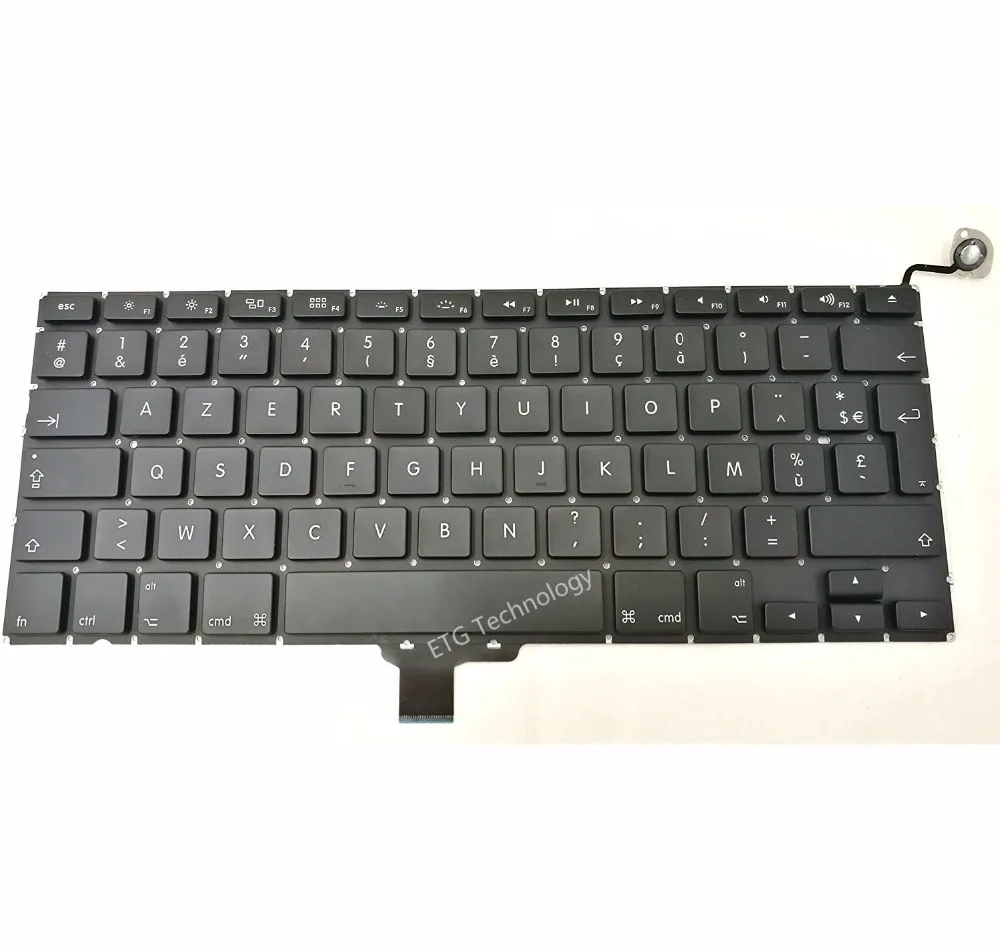 Новая Клавиатура FR French Clavier Layout подходит для Macbook Pro Unibody 13 &quotA1278 2009 2010 2011 2012 год |