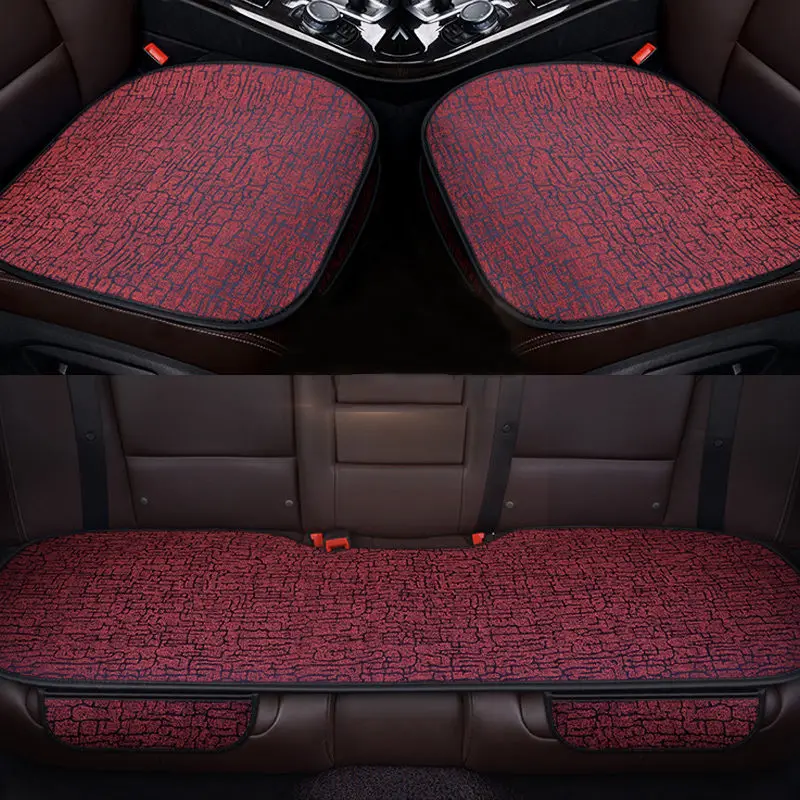 red Чехлы для автомобильных сидений, защитные аксессуары для toyota RAV4 rav 4 2004 2008 2013 tercel tundra venza vios vitz wish - Название цвета: red