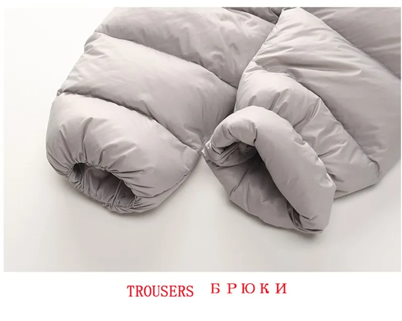 CROAL CHERIE 80 130 см зимняя одежда с подкладкой из хлопка для мальчиков брюки девочки