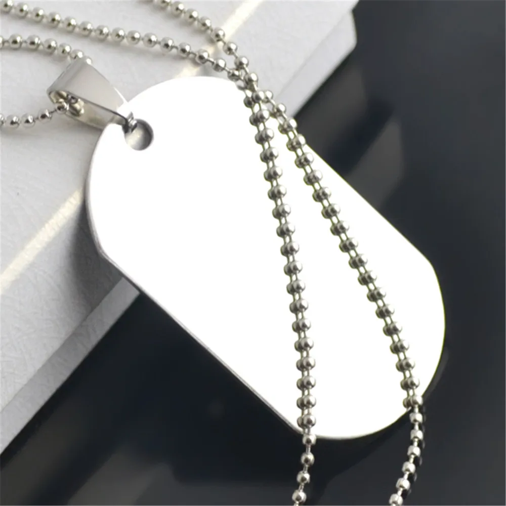 Бирка для собак из нержавеющей стали 25 3*45 7 мм|dog tag military|stainless steel necklacesteel necklace |