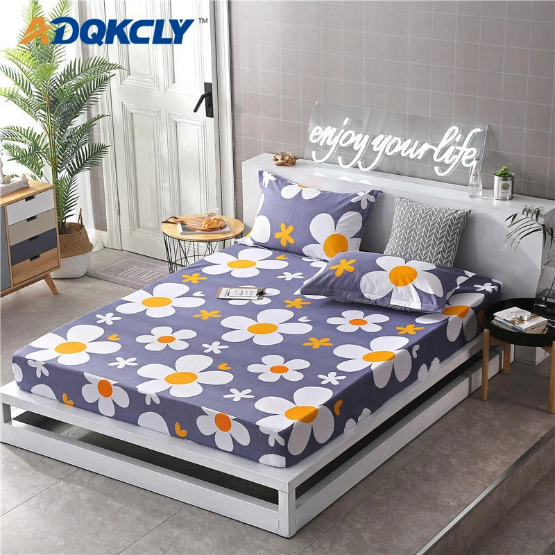 Защитный чехол для кровати Pretty Sunflower покрывало из 100% полиэстера эластичный