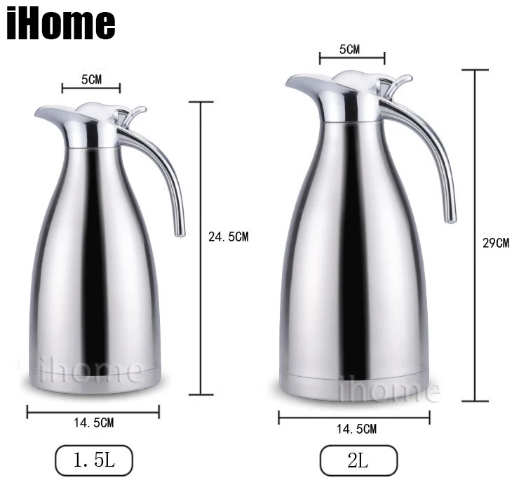 Чайник для кофе из нержавеющей стали 1 5 л 2 л|water bottle|water potbottle bottle |