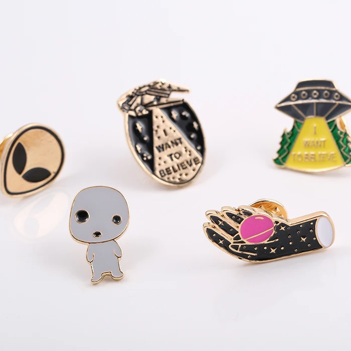 Enamel Creative Design All match Brooch Individuality Coat Collar Bag Pin Brooches For Women Harajuku | Украшения и аксессуары