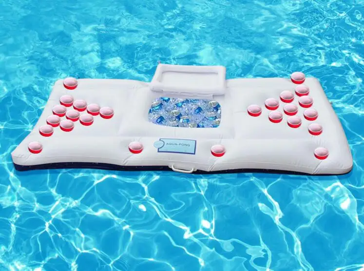 Водное летнее забавное игровое оборудование Надувное ведро для пива бильярдный