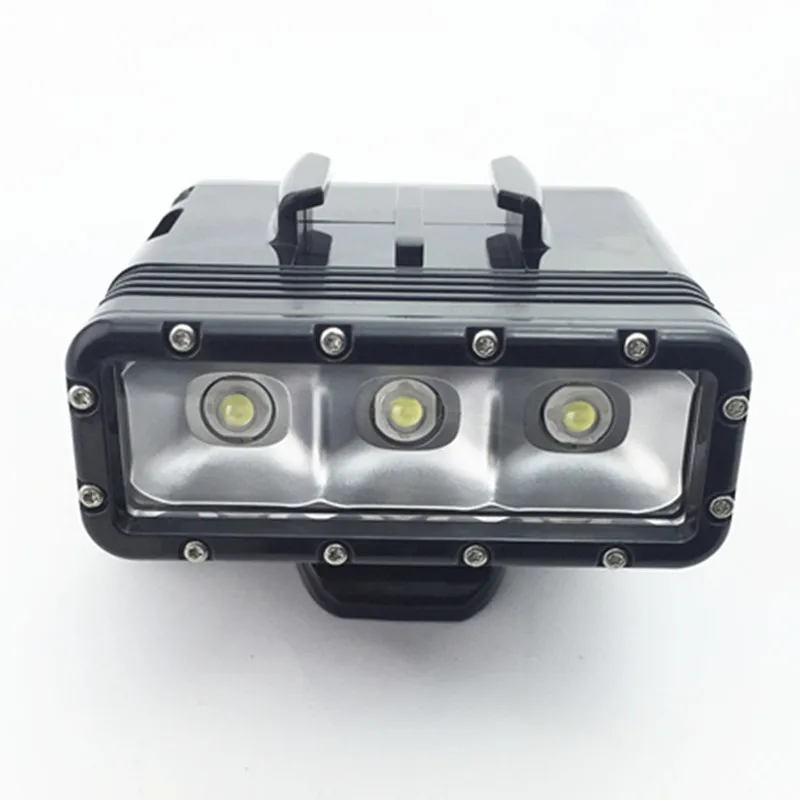 Для DJI Osmo экшн двойная батарея светодиодный фотографический свет Gopro Hero7 6 5 4