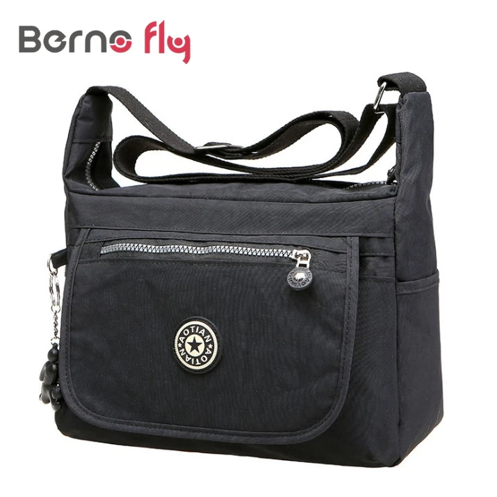 Новое поступление водонепроницаемые нейлоновые женские курьерские Сумки для