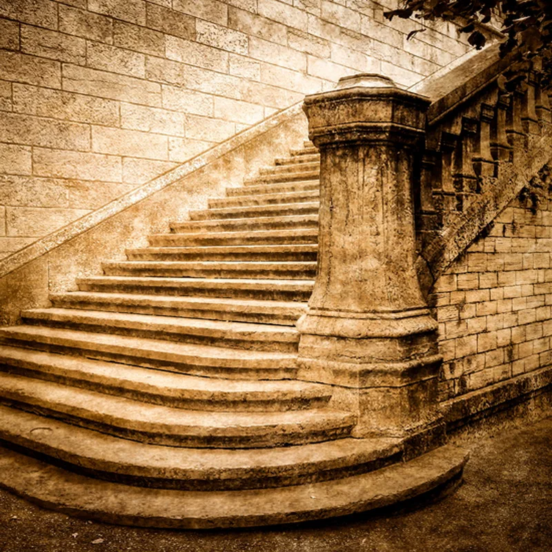 Фон для фотосъемки старинная лестница винтажный фон 2x3 м фоны фотостудии