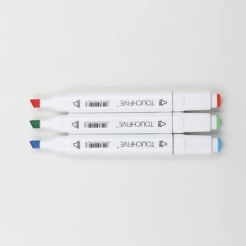 TouchFIVE 80 Цвета Книги по искусству Маркер установлен на спиртовой основе кисть