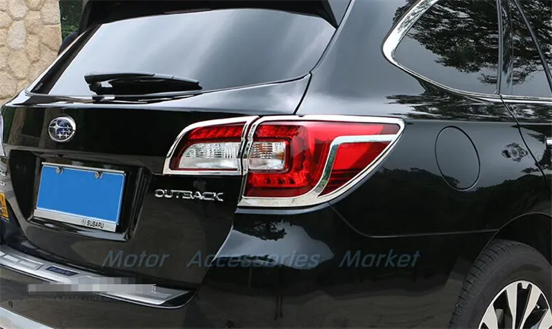 Новая хромированная накладка на заднюю фару для Subaru Outback 2015 2016 2017 2018|light trim|trim covertrim