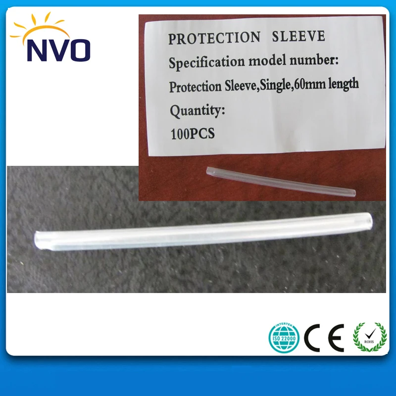 5000 шт./лот 60 мм Премиум волоконно оптический сплайсинга защита рукава оптическое