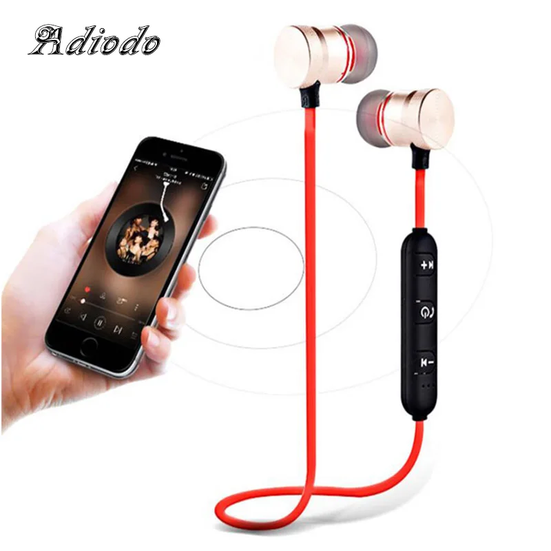 Беспроводные наушники Bluetooth с микрофоном гарнитура для телефона iphone