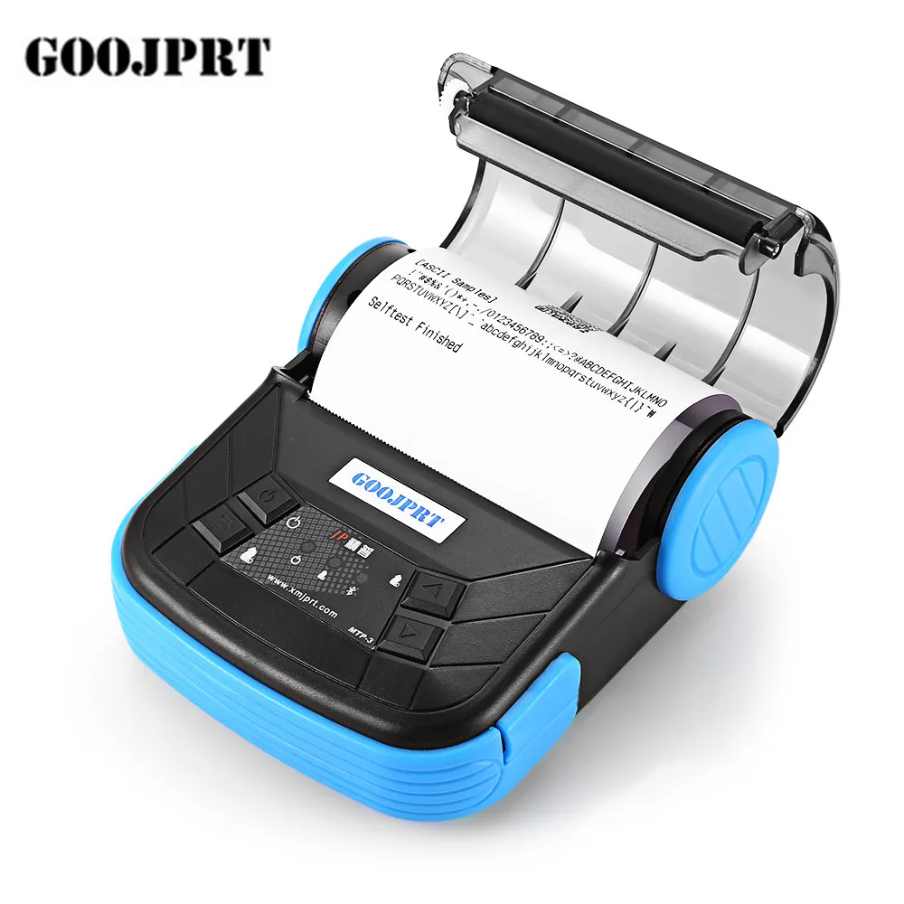 GOOJPRT MTP-3 80 мм портативный Bluetooth 2,0 термопринтер изысканный легкий дизайн Поддержка Android IOS для супермаркета