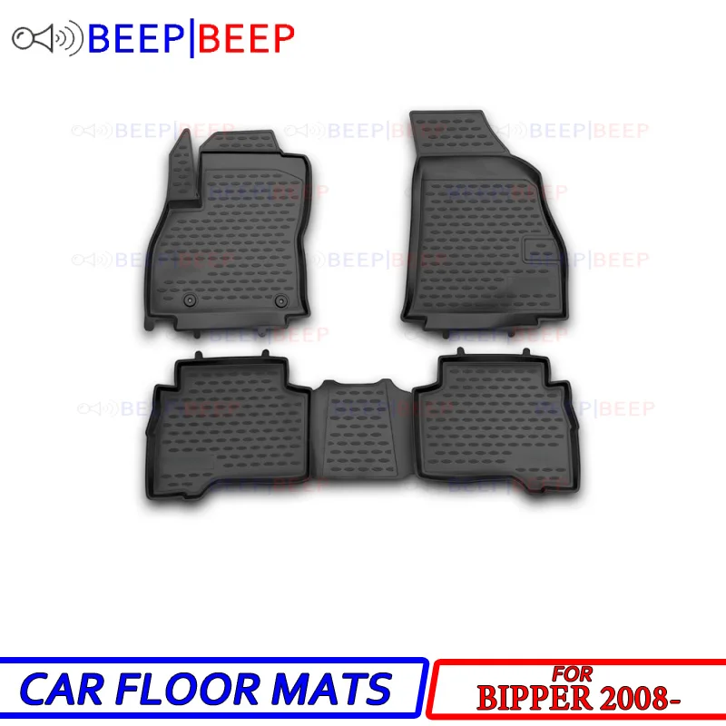 For Peugeot Bipper 2008- car floor mats carpets auto mat dust proof water styling interior decoration |