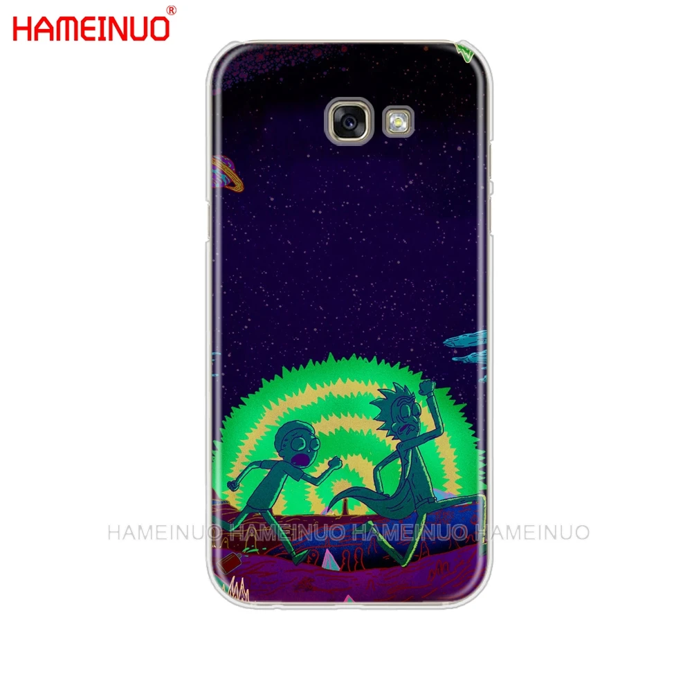 HAMEINUO Рик и Морти сотового телефона чехол КРЫШКА ДЛЯ samsung Galaxy A3 A310 A5 A510 A7 A8 A9