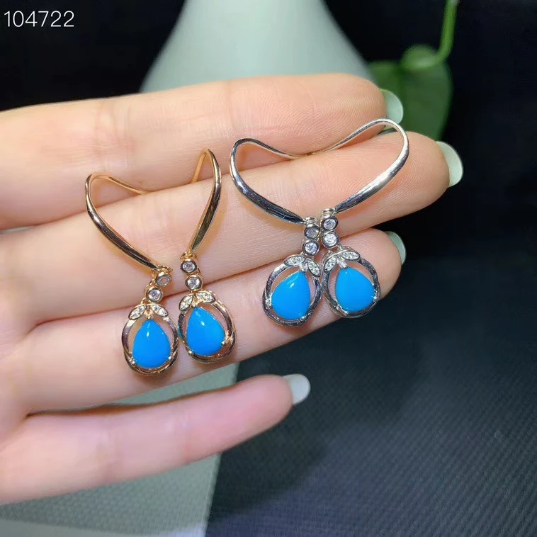 Женские серьги-подвески с крючком из серебра 925 пробы | Украшения и аксессуары