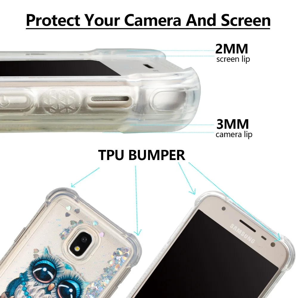 Противоударный Жидкий чехол для Samsung J3 2017 J330F/DS J330G/DS Galaxy 2017/J5 J7 fundas capa |