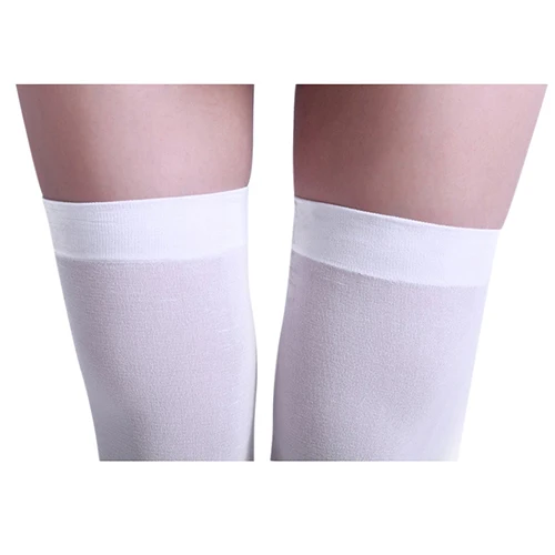 Товары! Женские сексуальные однотонные непрозрачные чулки выше колена|Чулки| |