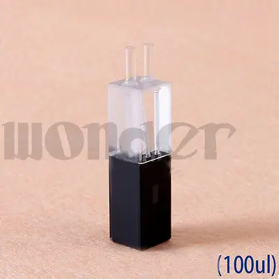 100 мкл длина пути 10 мм кварцевый потоковый кювет со стеклянной трубкой (100 мкл) |