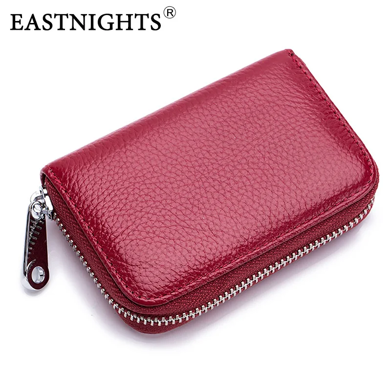 Кошелек EASTNIGHTS мужской из натуральной кожи с отделением для карт Rfid на
