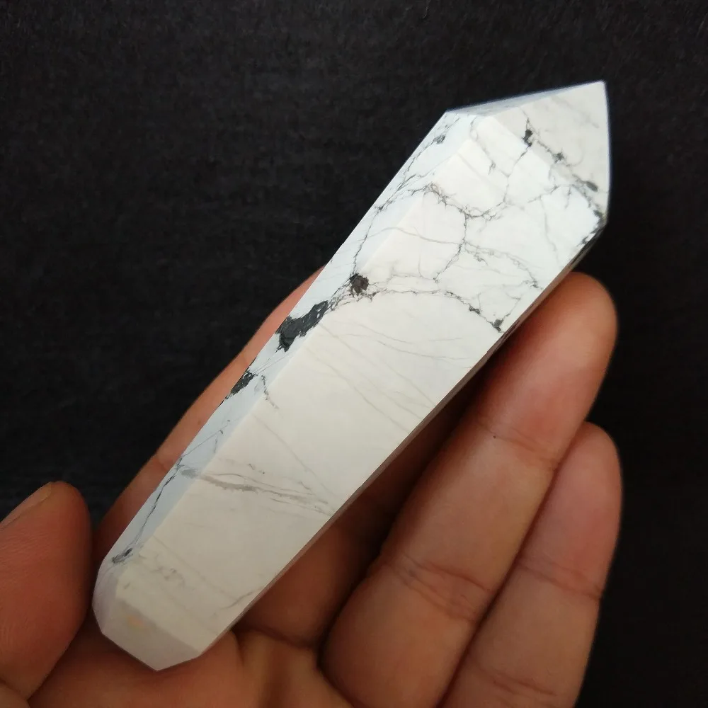 Натуральный кварц белая Бирюзовая палочка хрустальные курительные трубки для