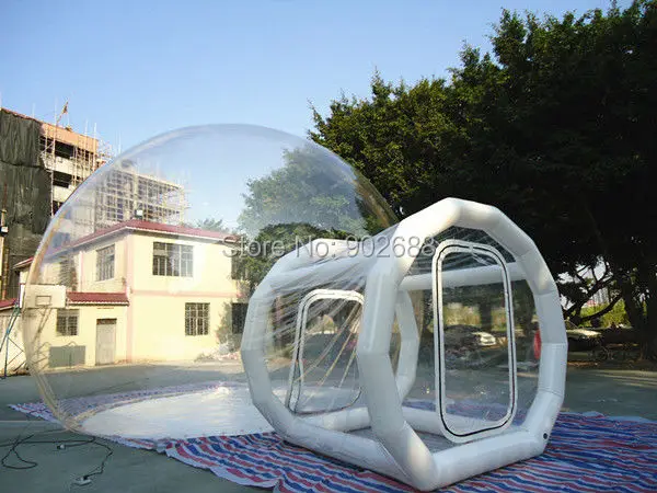 Уличная палатка пузырь для кемпинга 8x5x5 м 1 0 мм ПВХ + 7 брезент|pop up|pop tentcamping pop up tent |