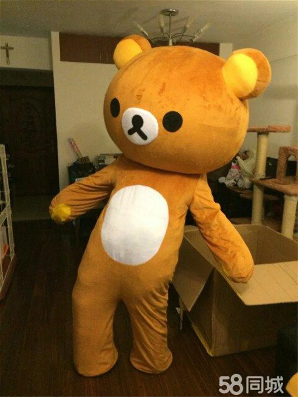Костюм талисмана для плюшевого мишки Ted костюм нарядное вечерние платье