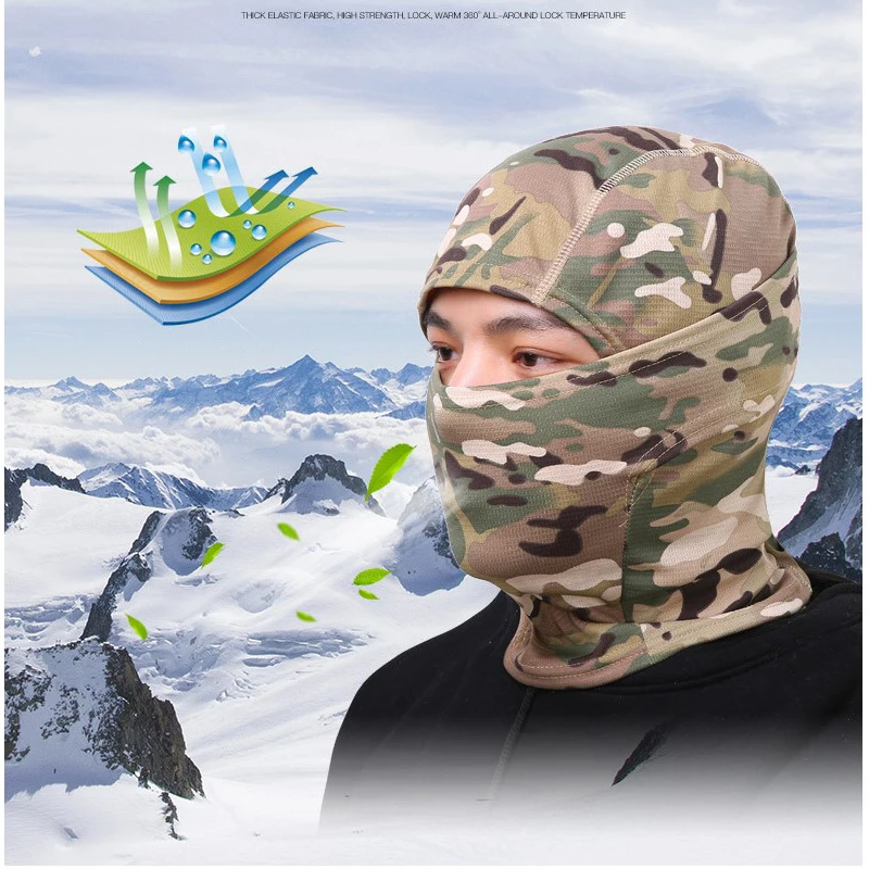TAK YIYING камуфляжная Балаклава полная маска для лица Wargame Велоспорт охота армейский