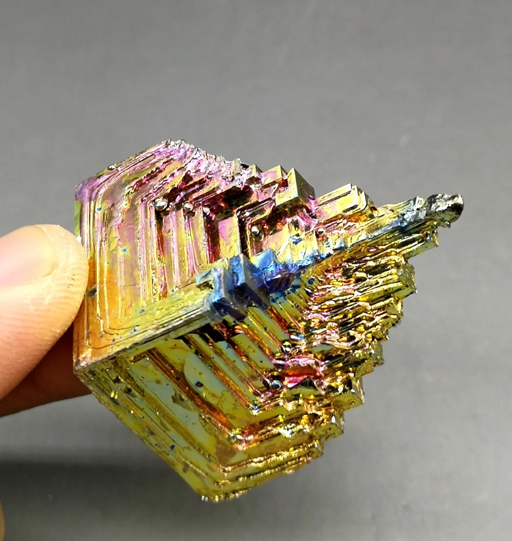 54 г висмута кристаллы металлический кристалл из Китая Бесплатная доставка! | Дом