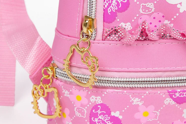 Милый Hello kitty девушка рюкзак сумка кошелек KW-1074