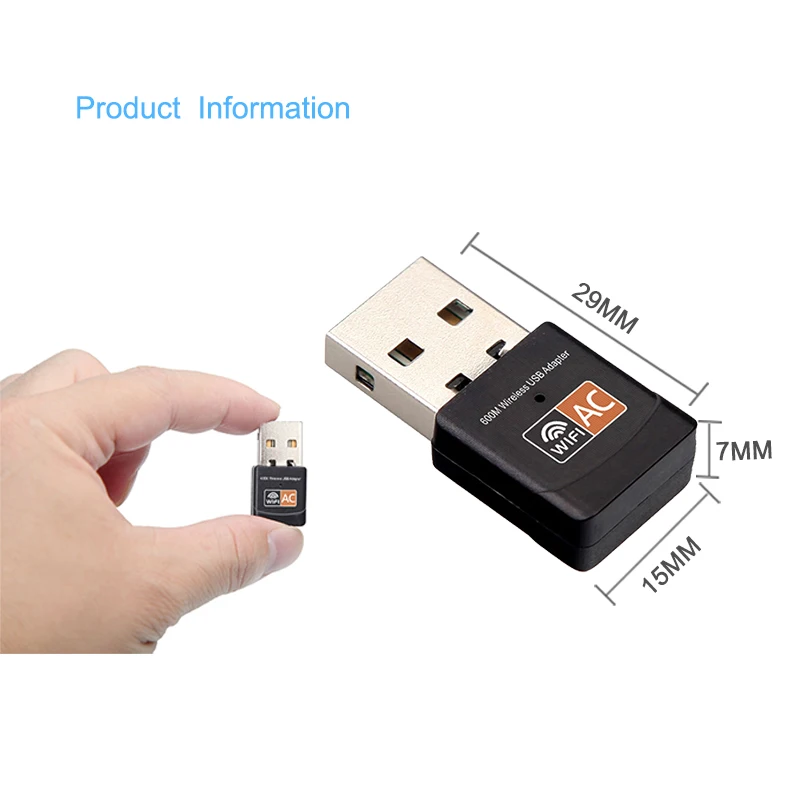 Беспроводной Wifi адаптер 600 м Wi fi Антенна USB 5G 2 4G Ethernet Сетевая карта ключ с