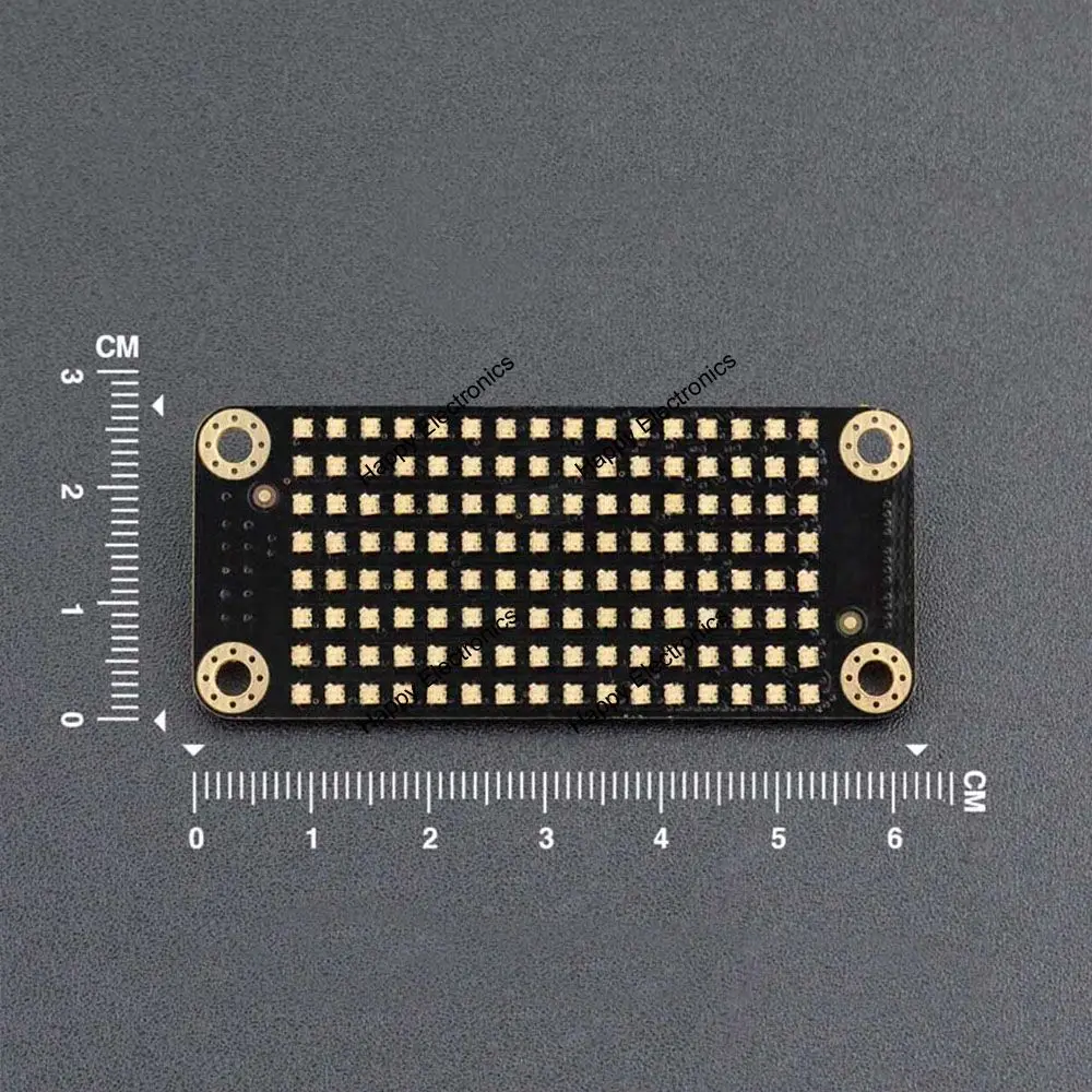 Светодиодный экран матрица DFRobot Gravity I2C 8x16 RGB IIC/I2C 7 цветов цифры символы прокрутка