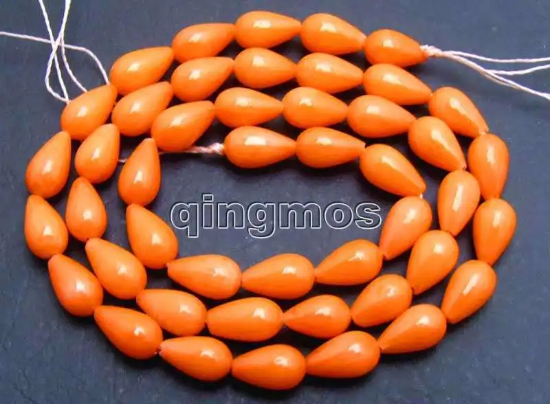 Распродажа 5*9 мм высокое качество Натуральный Коралл бисер 15 дюймов-los596