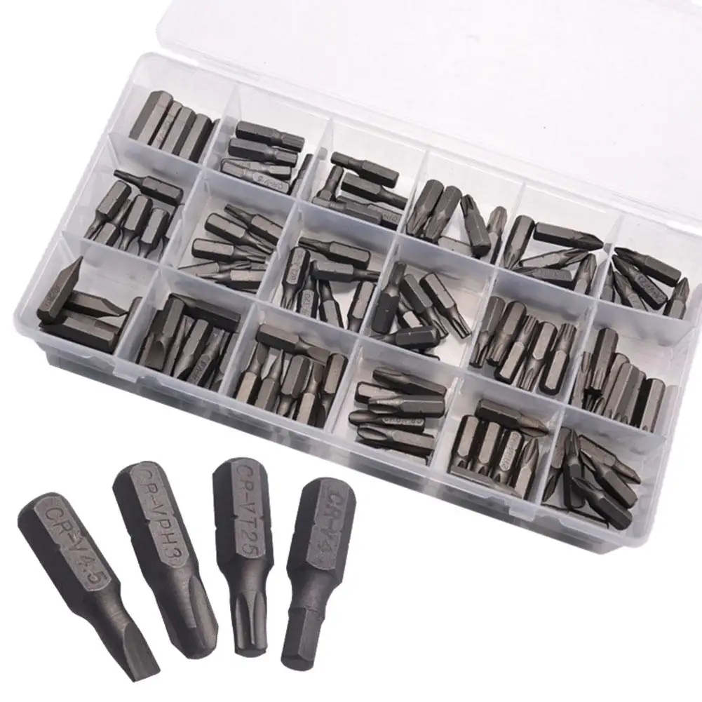 

108PCS Screwdriver Set Drill Screw Driver Power Tools Hex Head Set For Drills Jewelry Repair Watch Repair