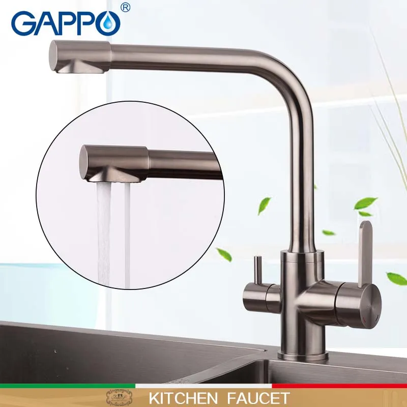 GAPPO смесители для кухни griferia с фильтрующими кранами кухонные краны из