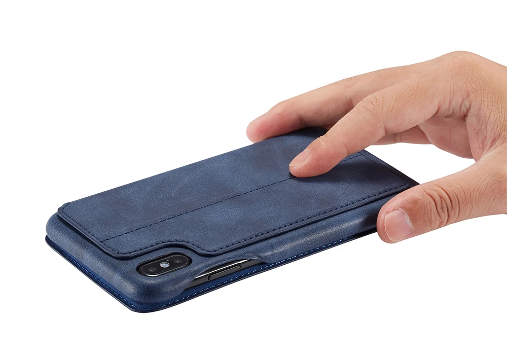 Роскошный деловой чехол для Apple iPhone 11 Pro MAX X XR 6 7 8 Plus, чехол-подставка для телефона, откидной кожаный чехол s для iPhone XSMAX, задняя крышка